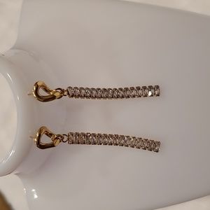 18k gold plated stainless steel earrings,intensity